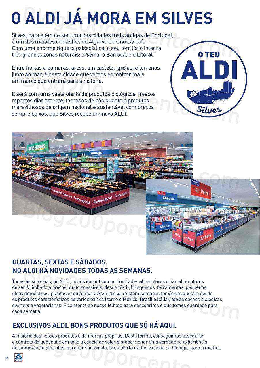 Folheto ALDI Abertura Silves