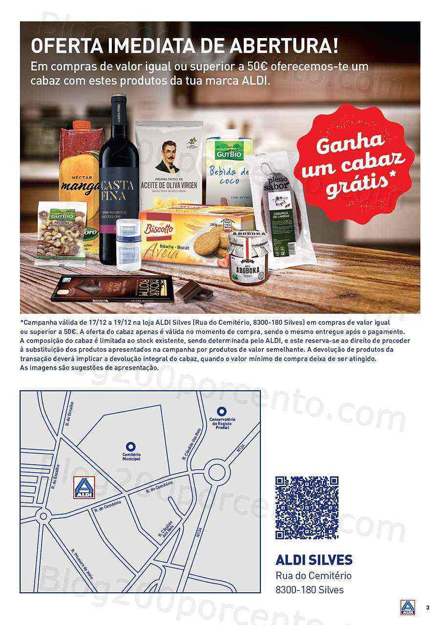 Folheto ALDI Abertura Silves
