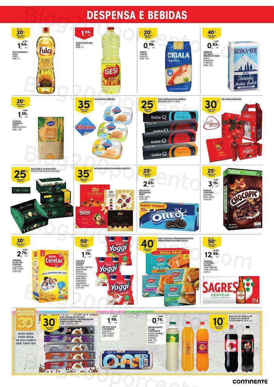 Aberturas Continente 17 a 24 dezembro