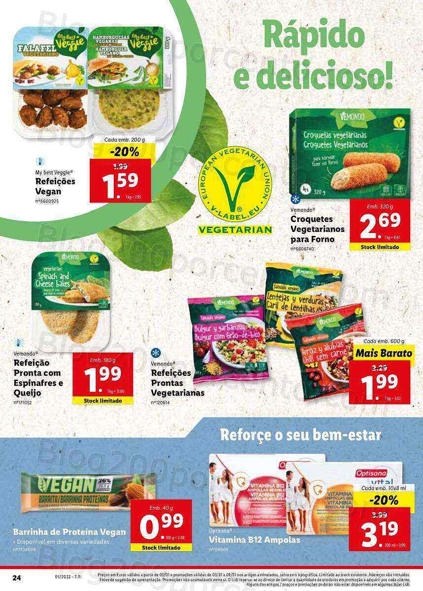 Folheto LIDL 3 a 9 janeiro