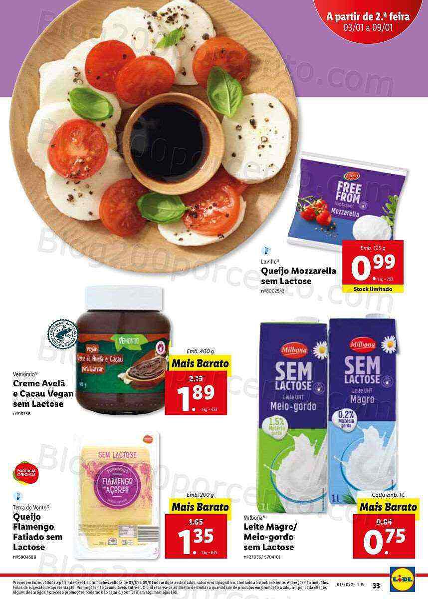 Folheto LIDL 3 a 9 janeiro