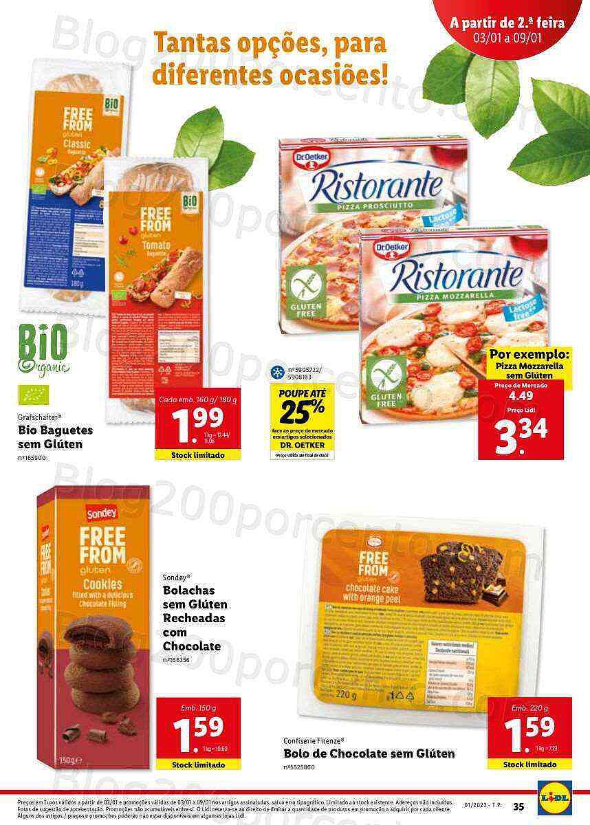 Folheto LIDL 3 a 9 janeiro