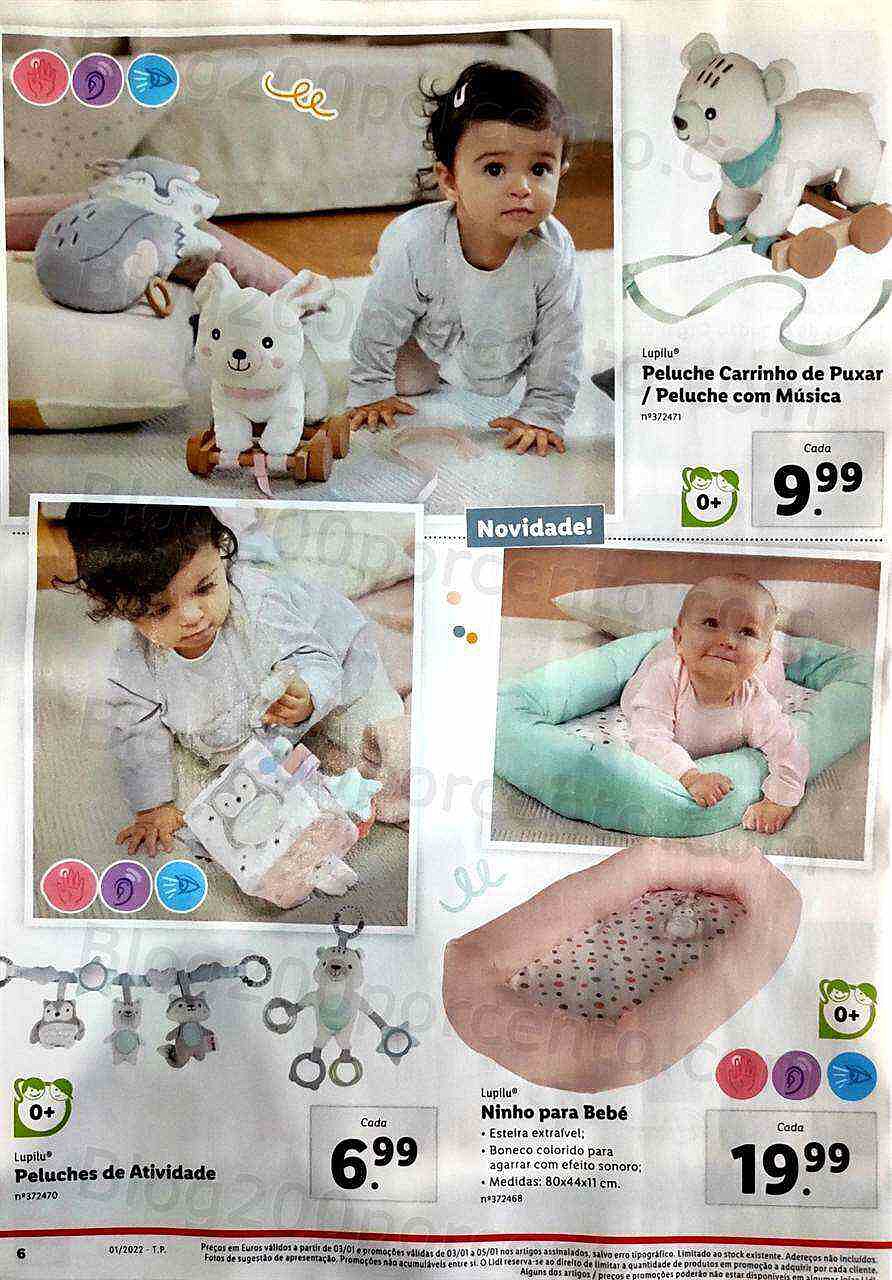 Antevisão Folheto Lidl Feira Bebé 3 a 9 janeiro