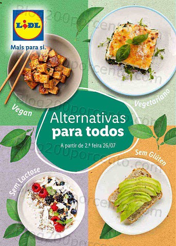 Antevisão Folheto Lidl Alimentação Alternativa