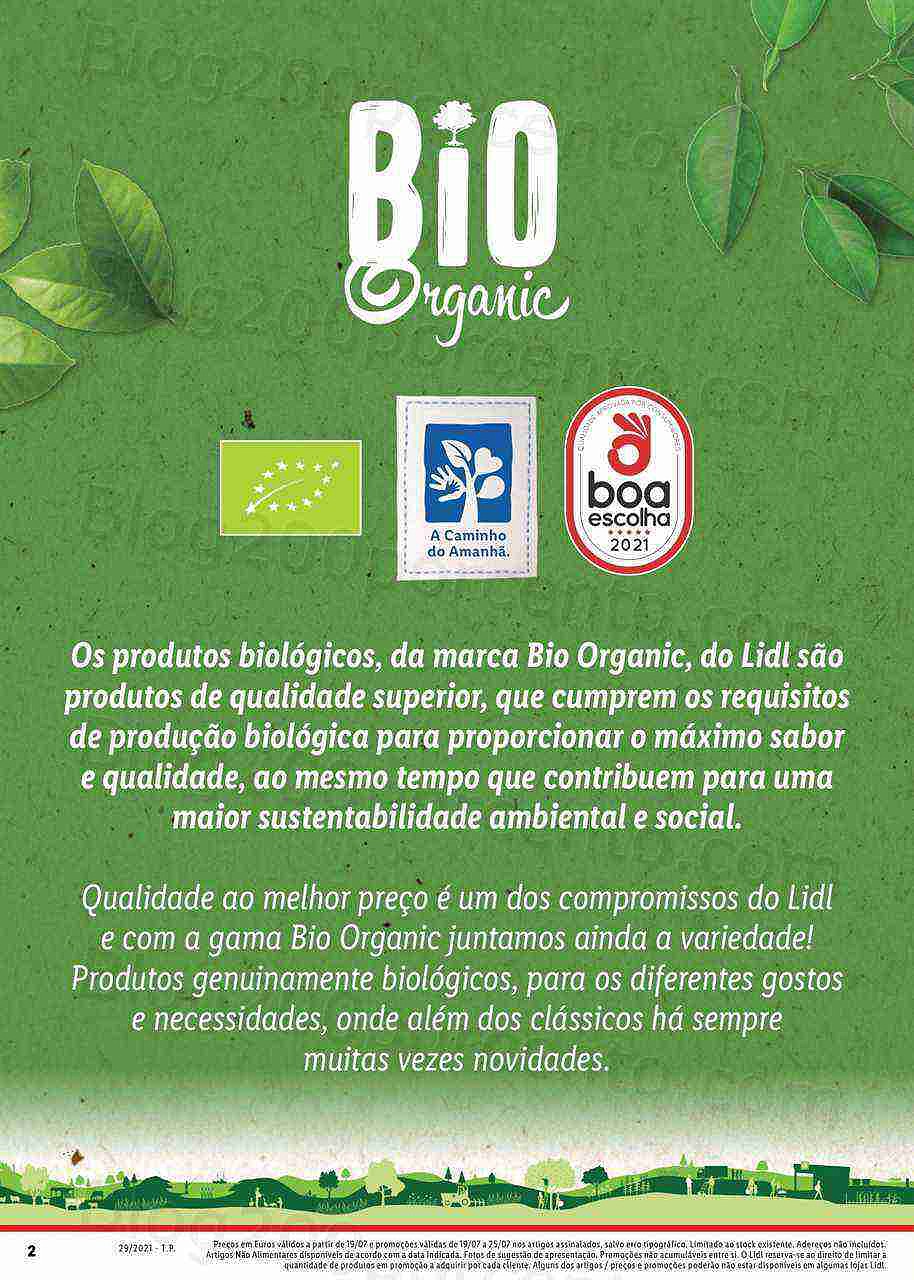 Extra LIDL Folheto Bio 19 a 25 julho