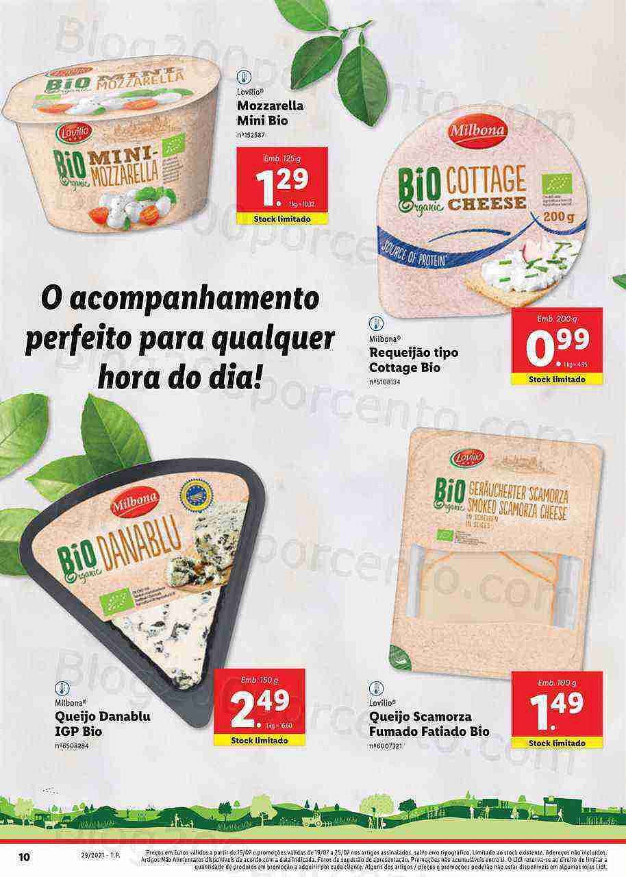 Extra LIDL Folheto Bio 19 a 25 julho
