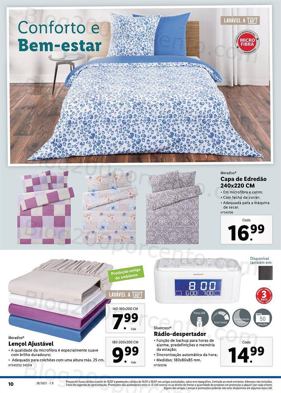 Antevisão Foheto LIDL 12 a 18 julho