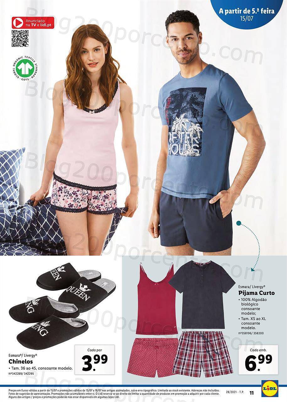 Antevisão Foheto LIDL 12 a 18 julho