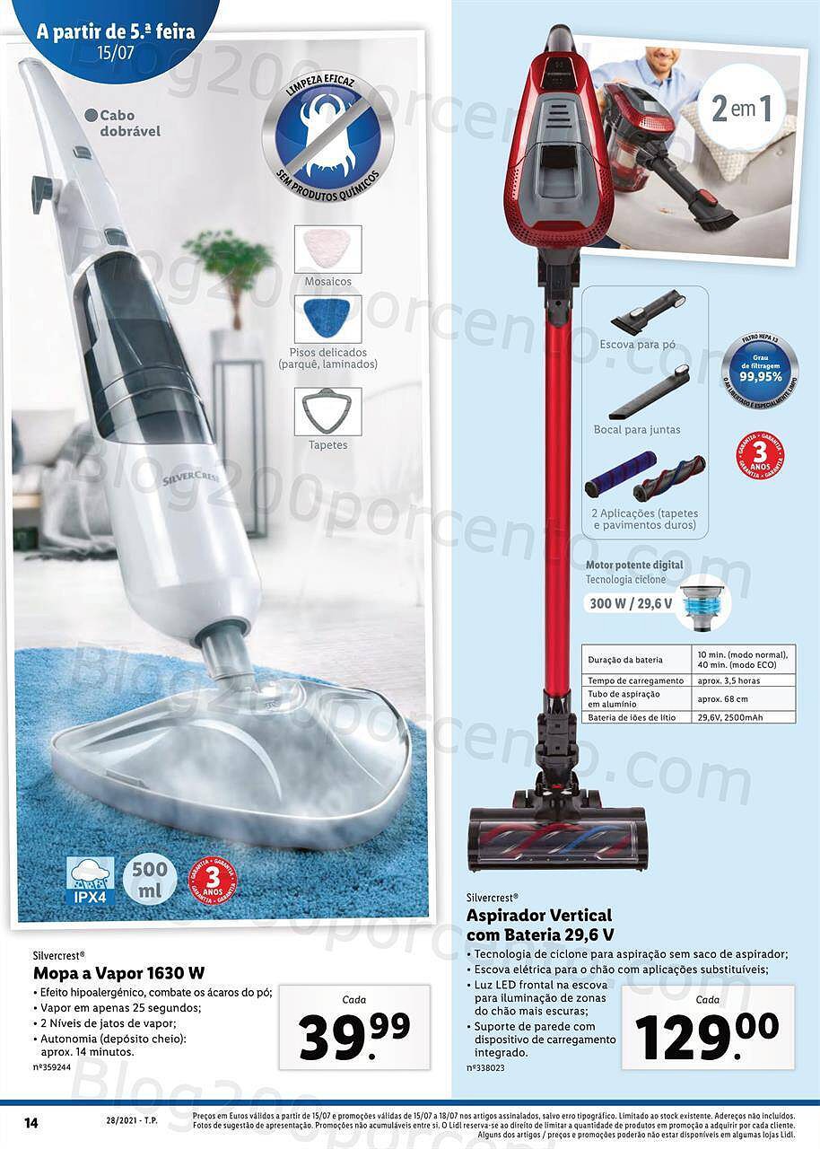 Antevisão Foheto LIDL 12 a 18 julho