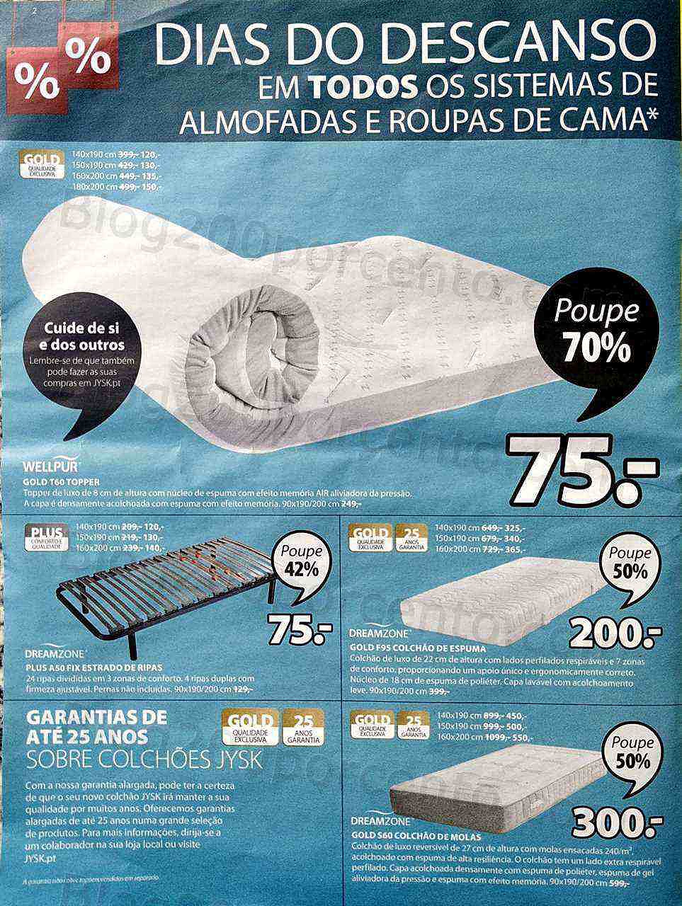Folheto Jysk 12 a 18 agosto