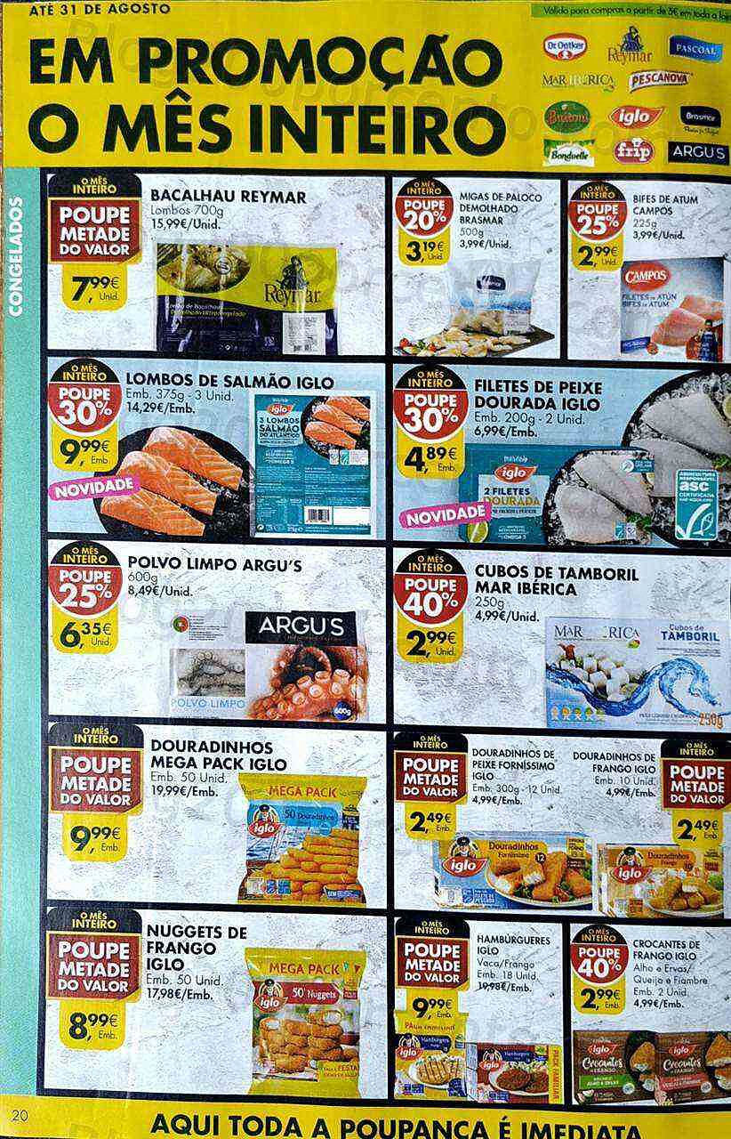 Antevisão Folheto PINGO DOCE 10 a 16 Agosto