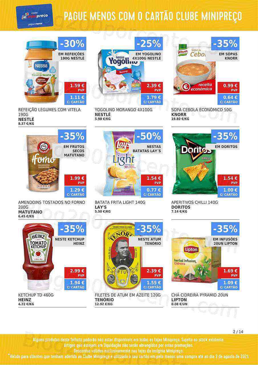 Clube Minipreço 5 a 11 agosto