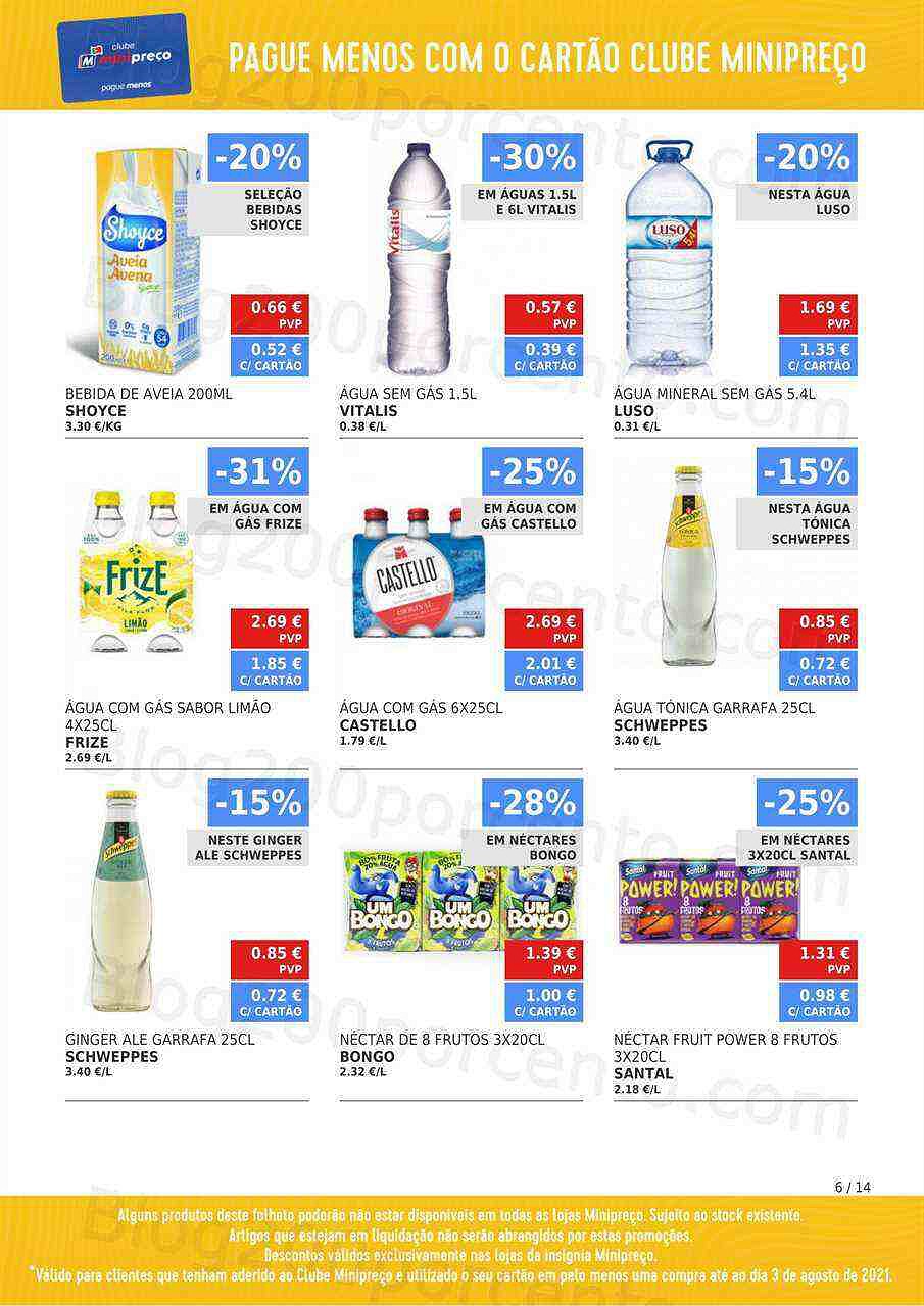 Clube Minipreço 5 a 11 agosto