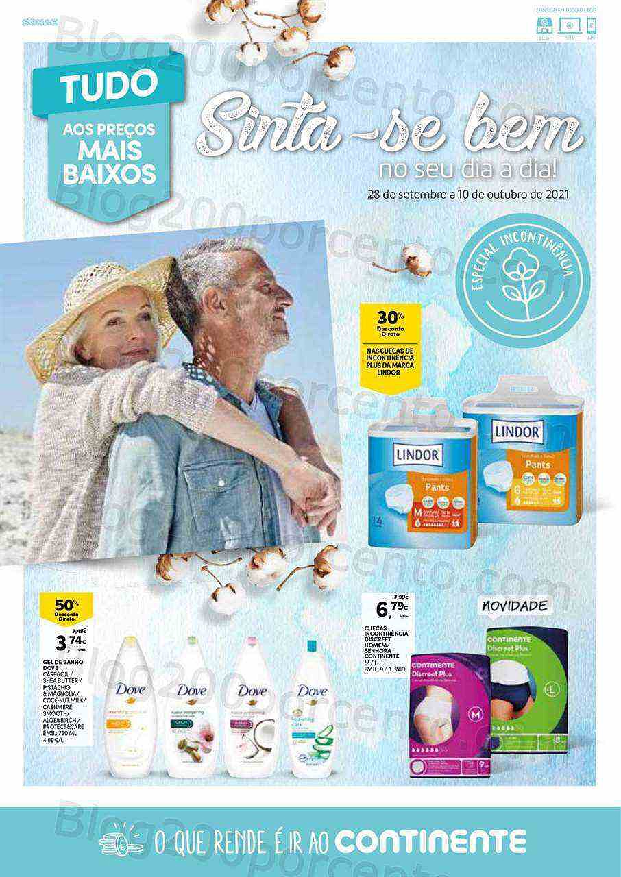 Folheto Higiene Sinta-se Bem Continente