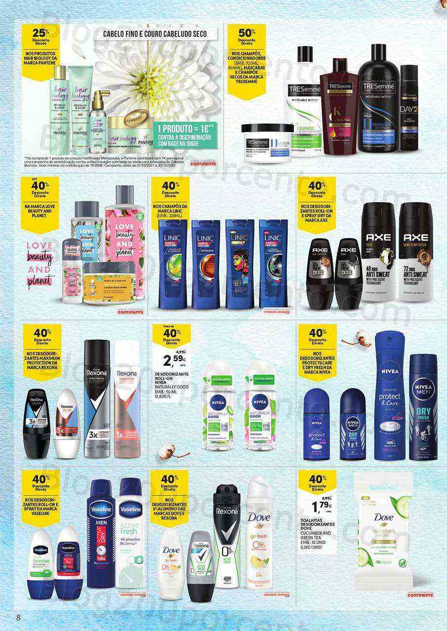 Folheto Higiene Sinta-se Bem Continente