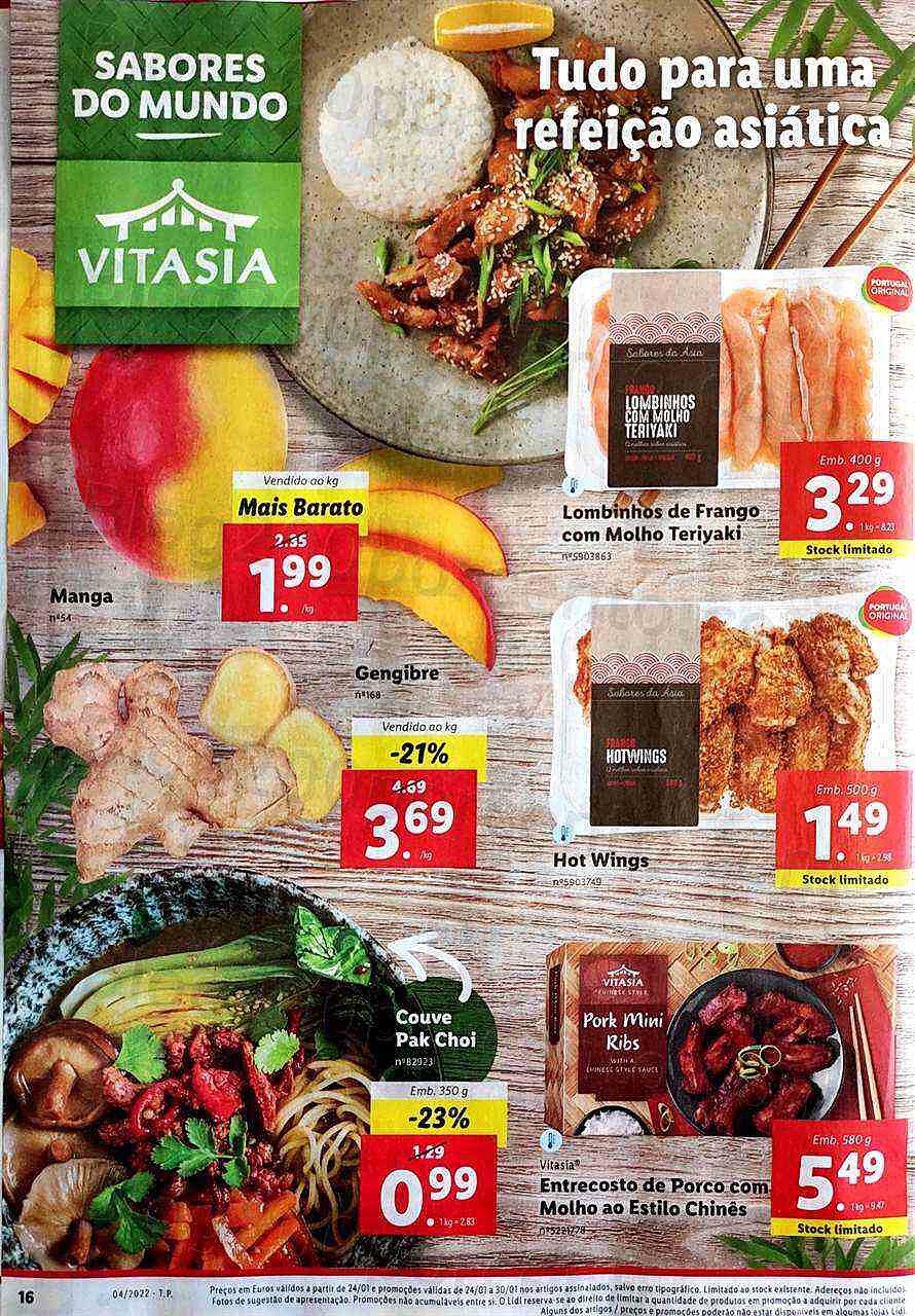 Antevisão Folheto LIDL 24 a 30 janeiro