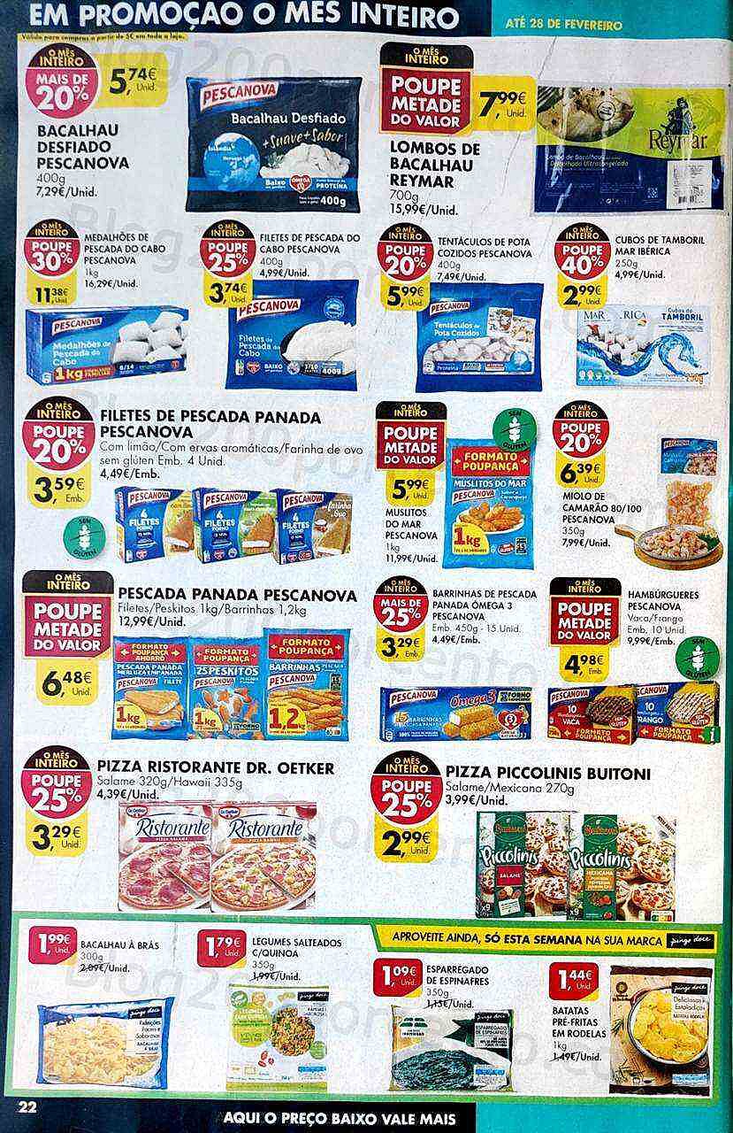 Antevisão Folheto PINGO DOCE Promoções de 1 a 7 fevereiro