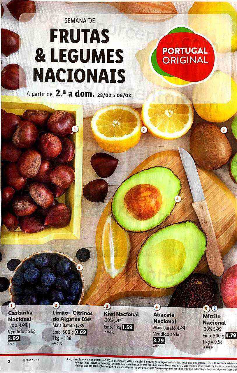 Antevisão Folheto LIDL Promoções de 28 fevereiro a 6 março