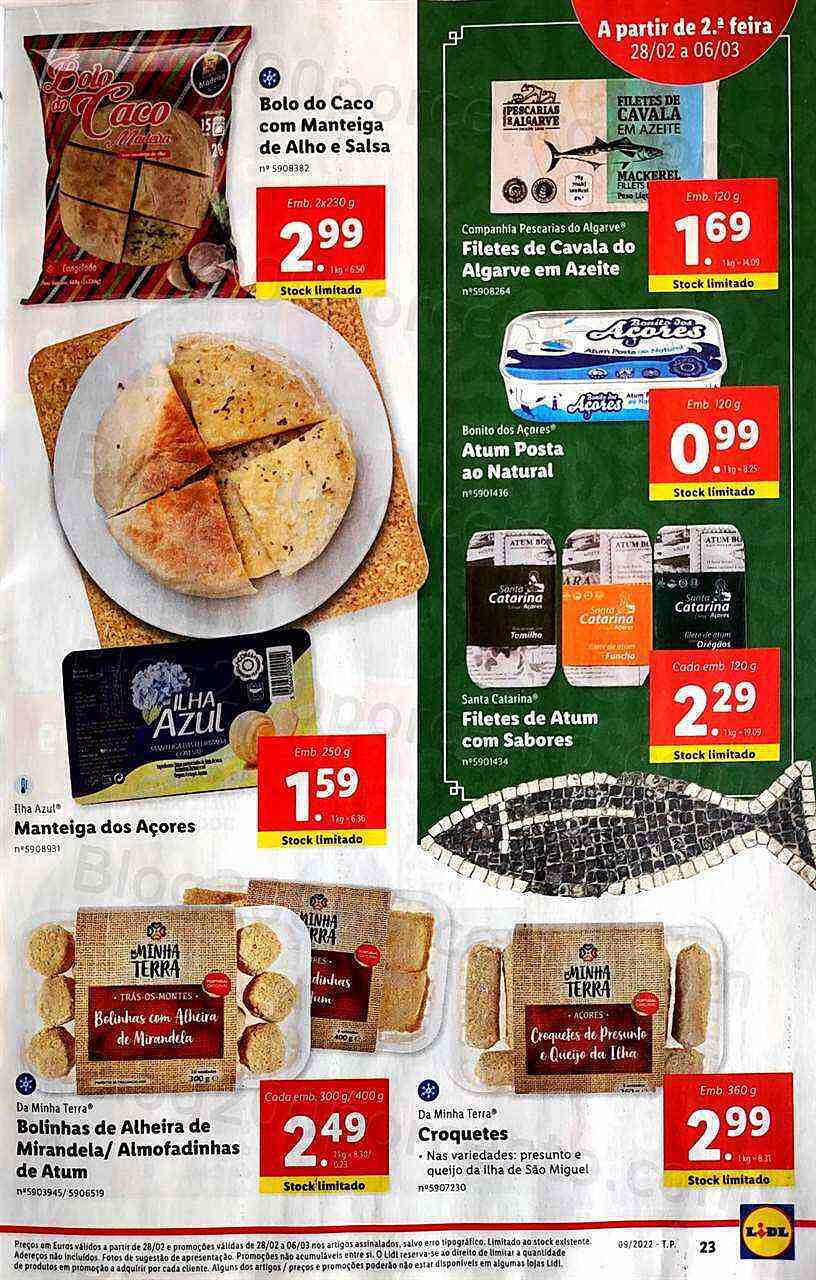 Antevisão Folheto LIDL Promoções de 28 fevereiro a 6 março