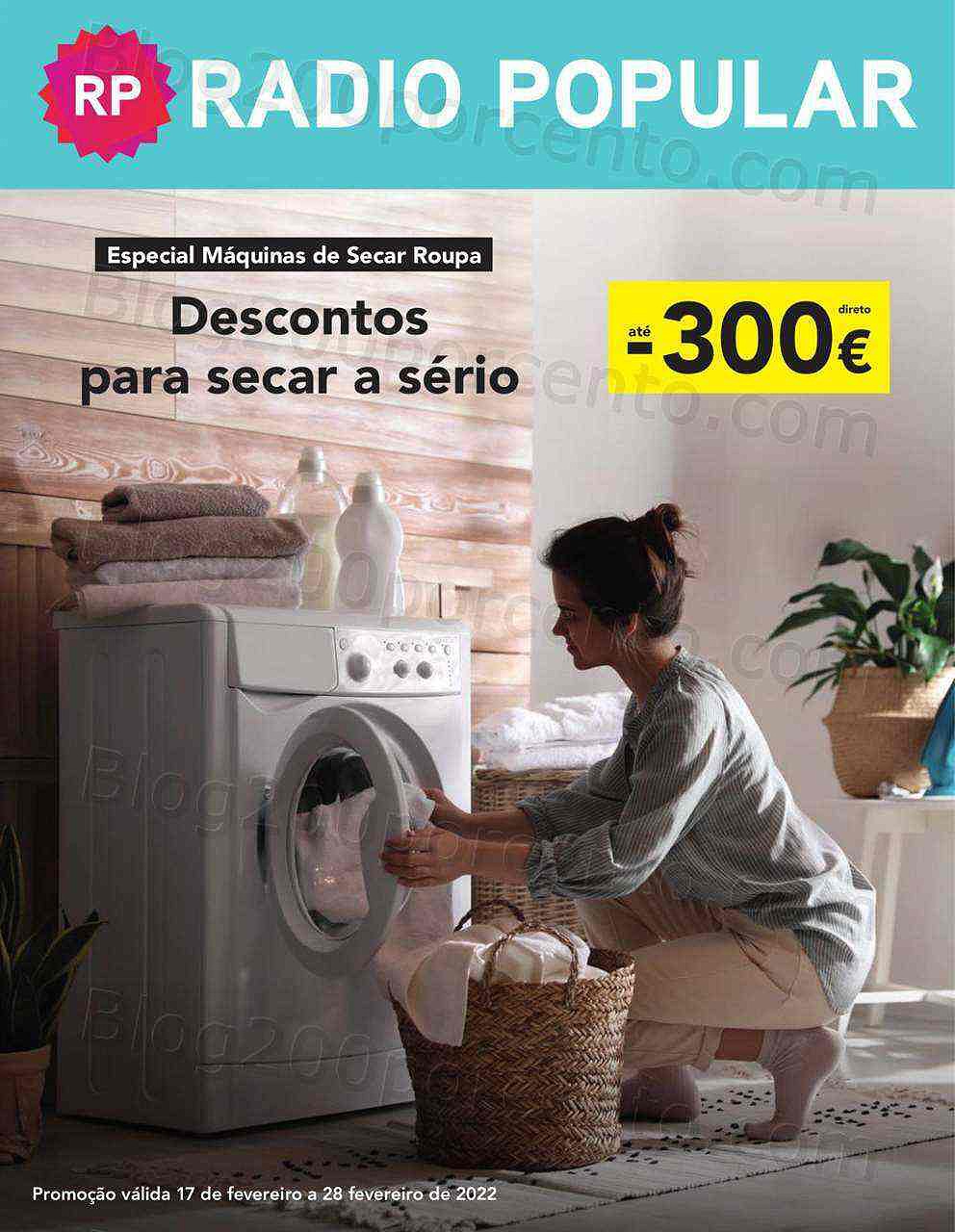 Radio Popular secar roupa