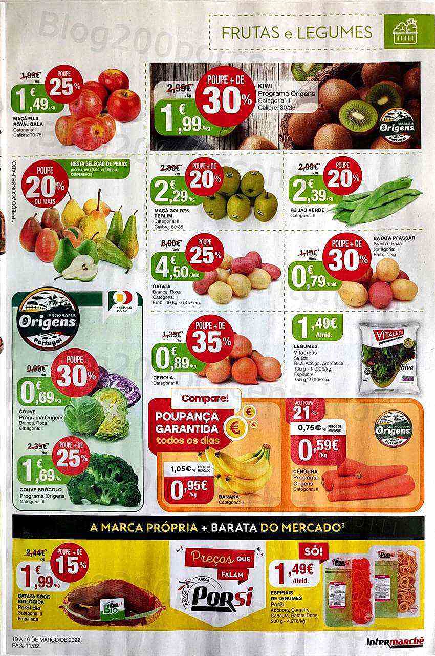 Intermarché super 10 a 16 março