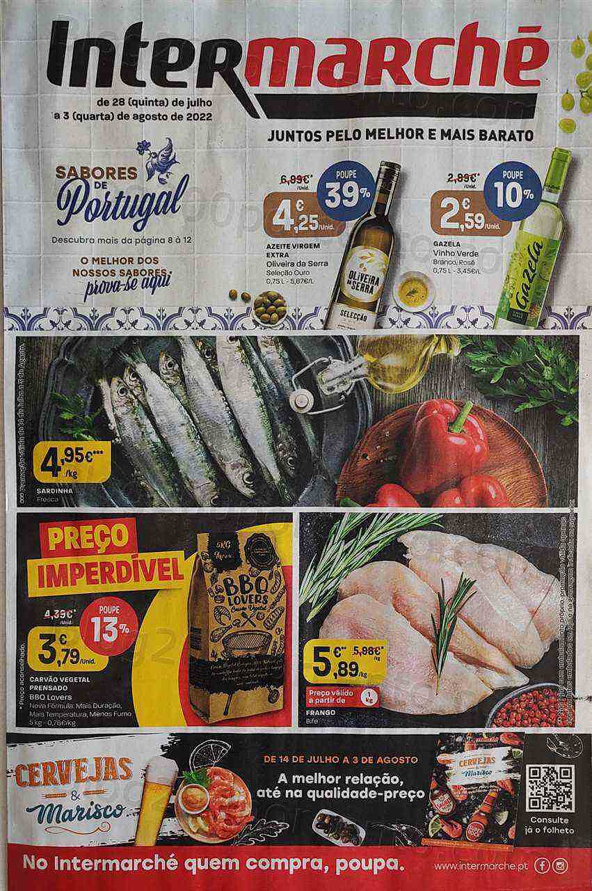 Antevisão Folheto INTERMARCHÉ Promoções de 28 julho a 3 agosto