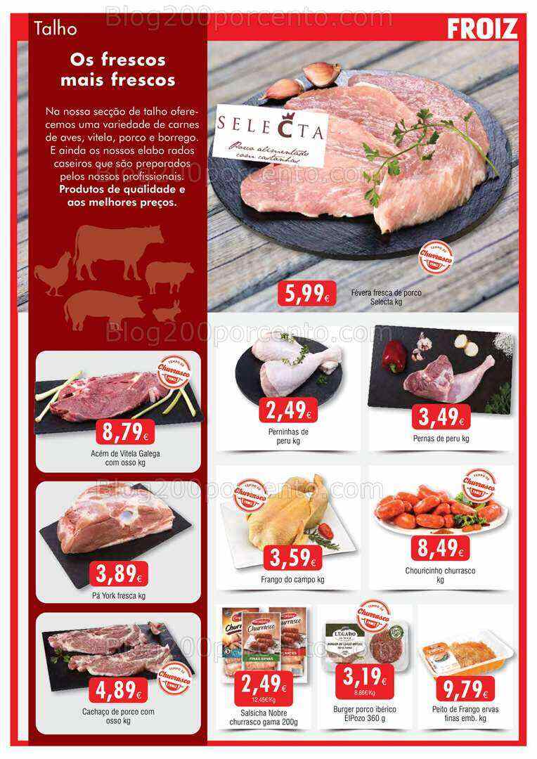 Antevisão Folheto FROIZ Promoções de 12 a 27 julho