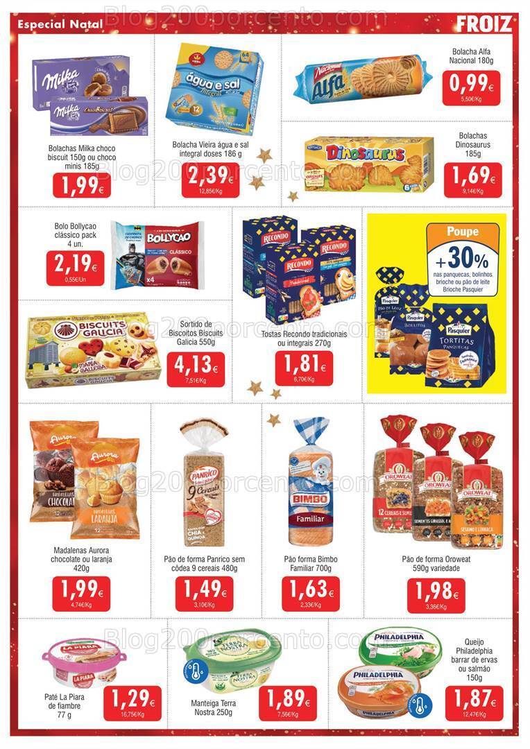 Antevisão Folheto FROIZ Natal Promoções de 30 novembro a 19 dezembro