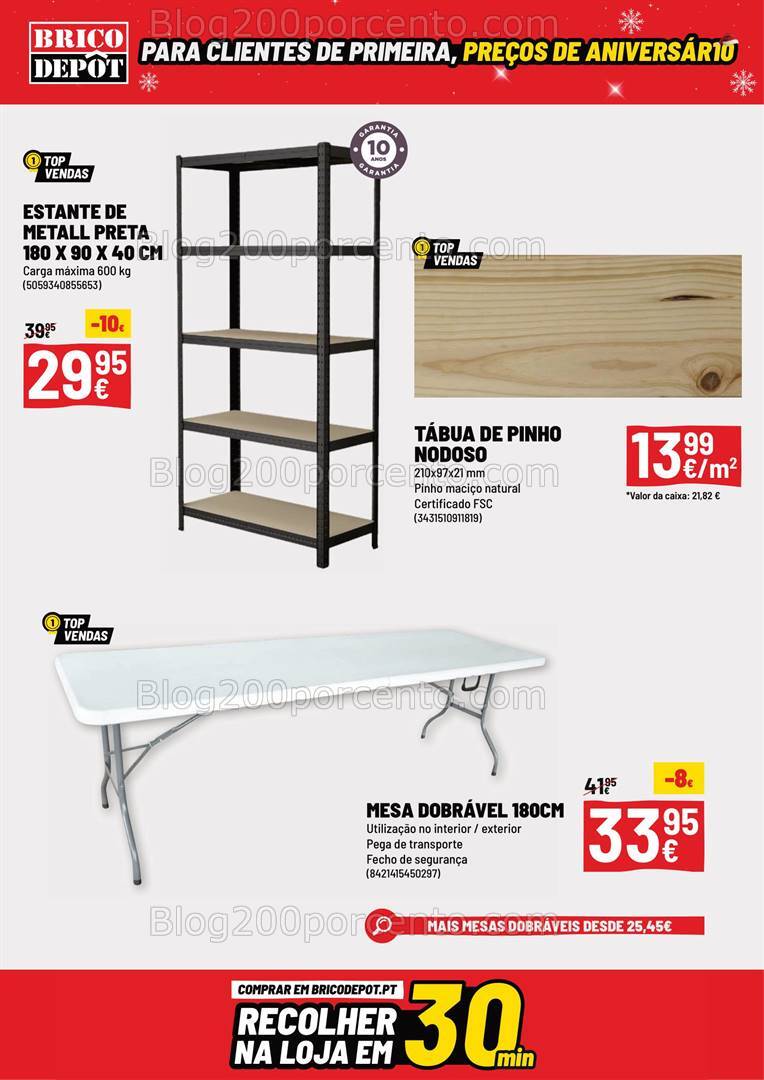 Antevisão Folheto BRICO DEPÔT Promoções até 6 janeiro