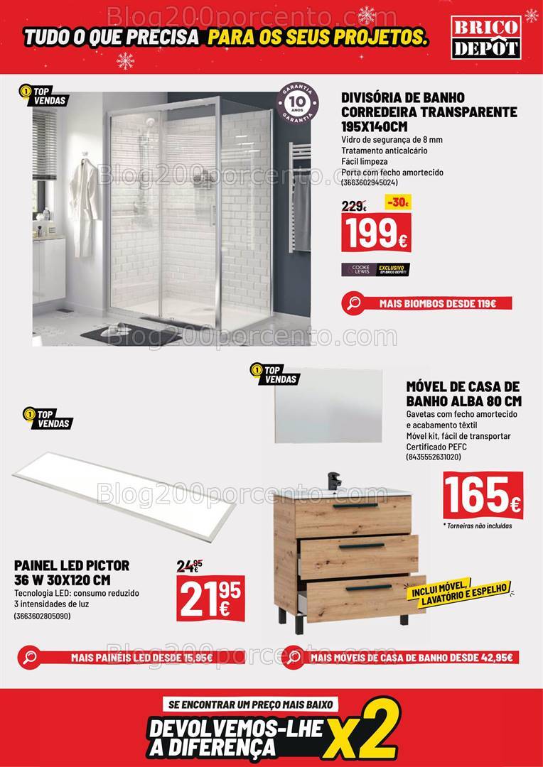Antevisão Folheto BRICO DEPÔT Promoções até 6 janeiro