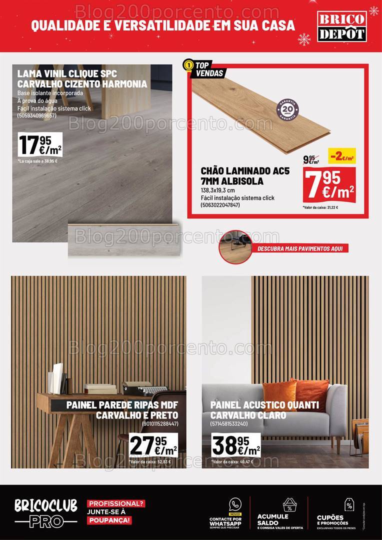 Antevisão Folheto BRICO DEPÔT Promoções até 6 janeiro