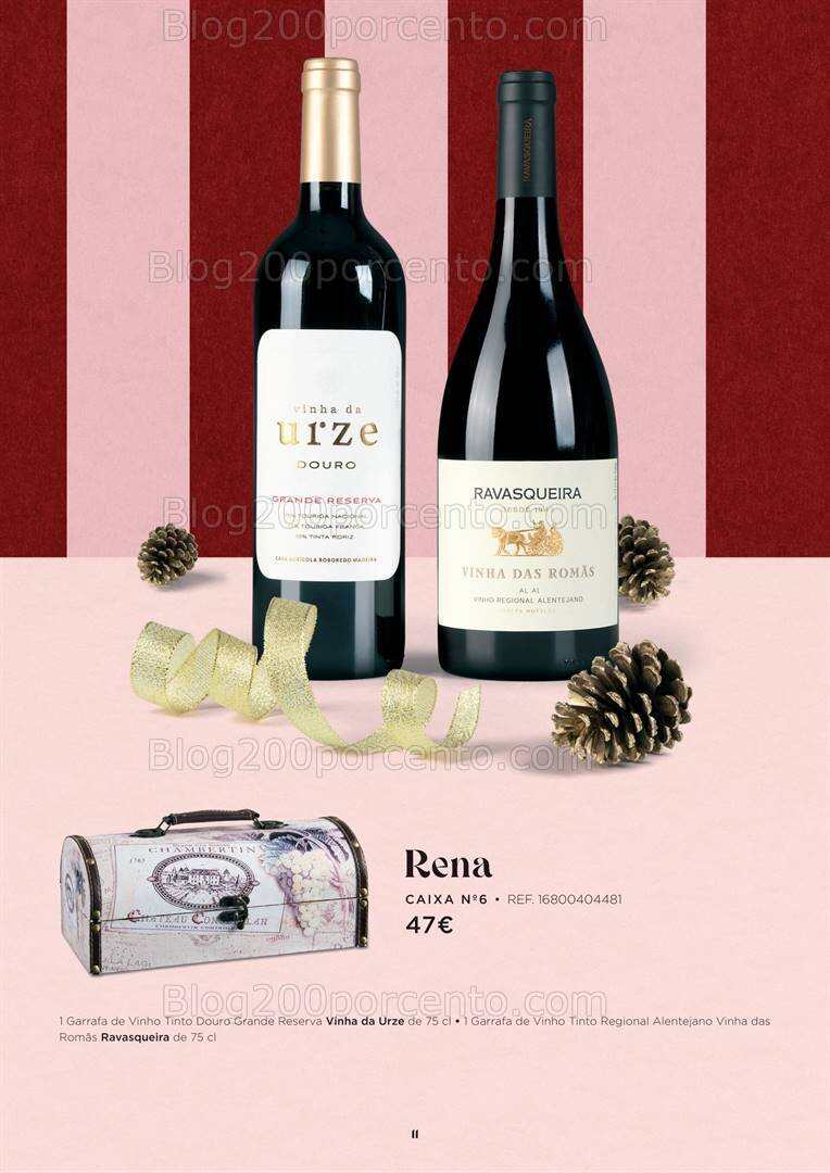 Antevisão Folheto EL CORTE INGLÉS Cabazes de Natal Promoções de 27 outubro a 24 dezembro