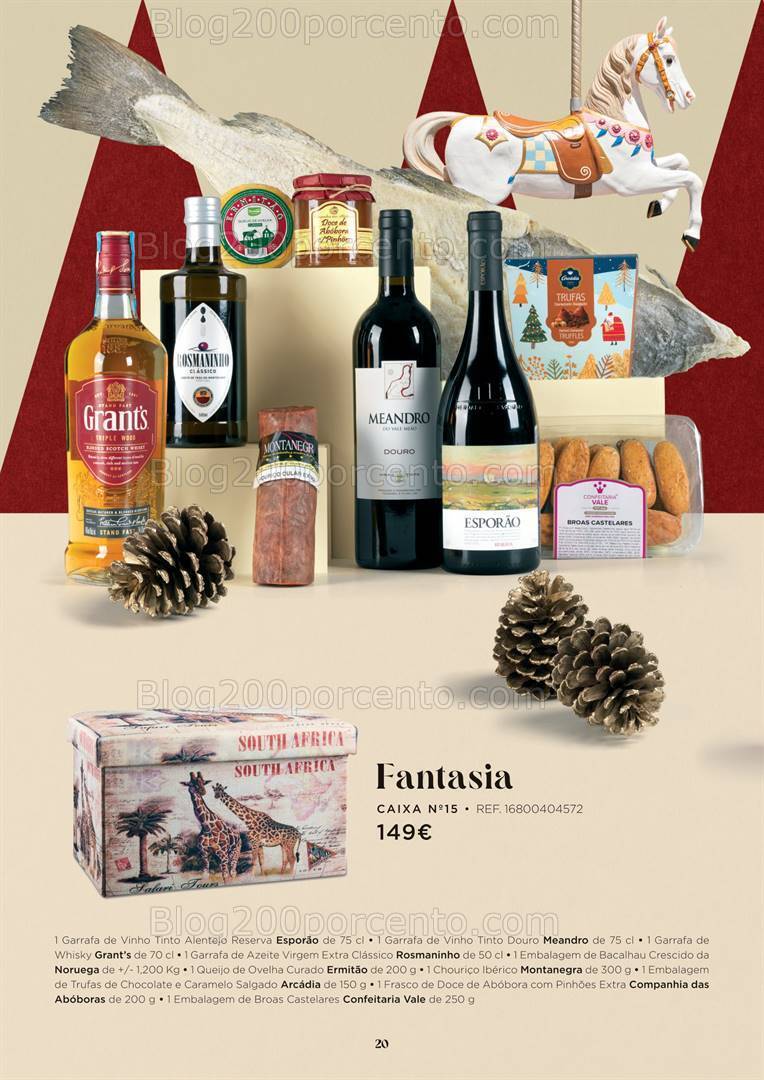 Antevisão Folheto EL CORTE INGLÉS Cabazes de Natal Promoções de 27 outubro a 24 dezembro