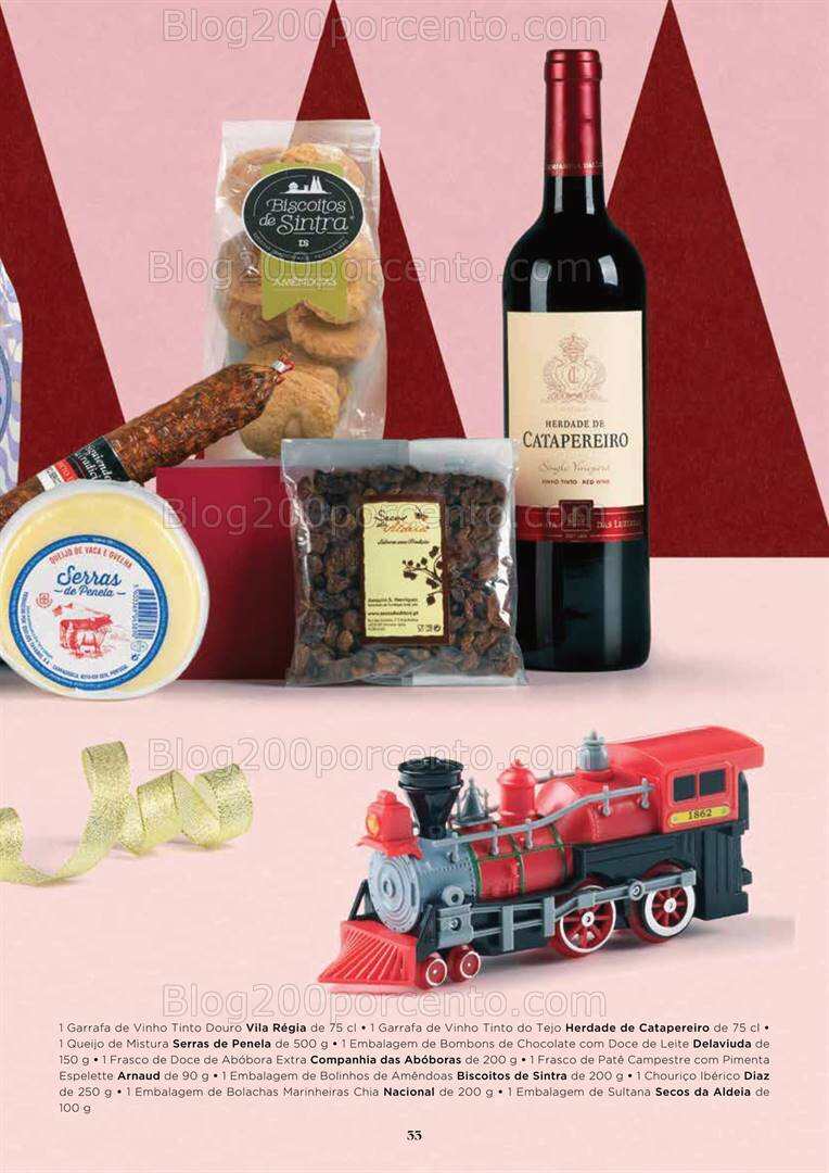 Antevisão Folheto EL CORTE INGLÉS Cabazes de Natal Promoções de 27 outubro a 24 dezembro