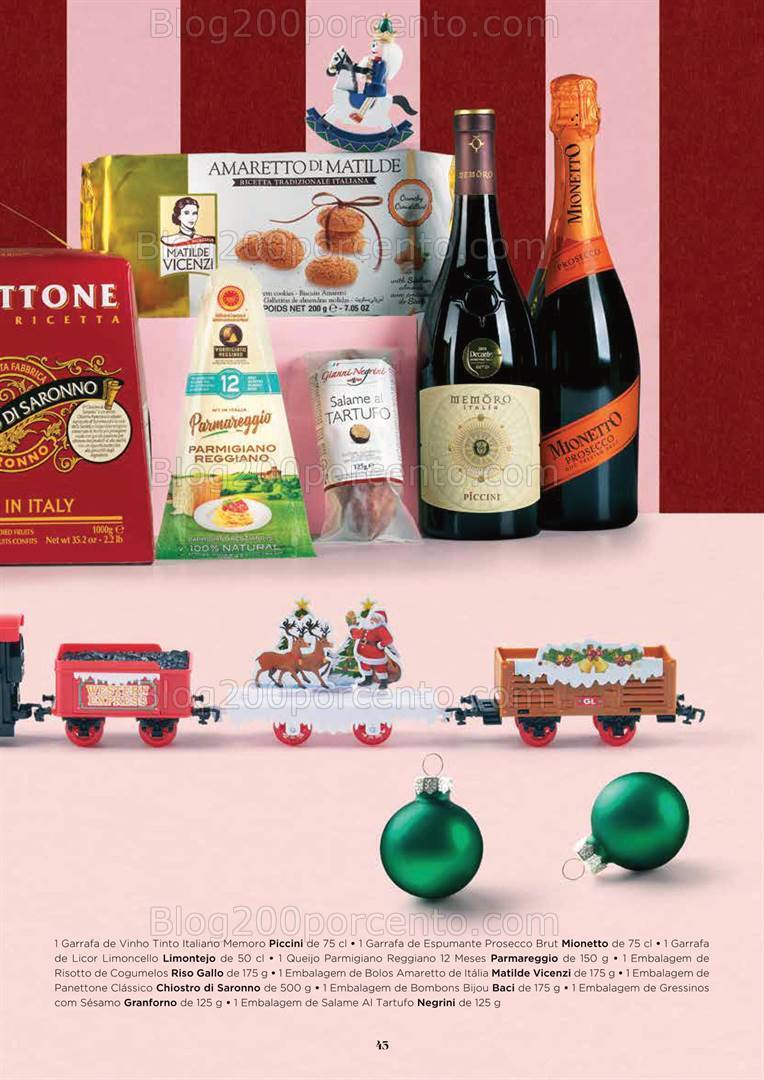 Antevisão Folheto EL CORTE INGLÉS Cabazes de Natal Promoções de 27 outubro a 24 dezembro