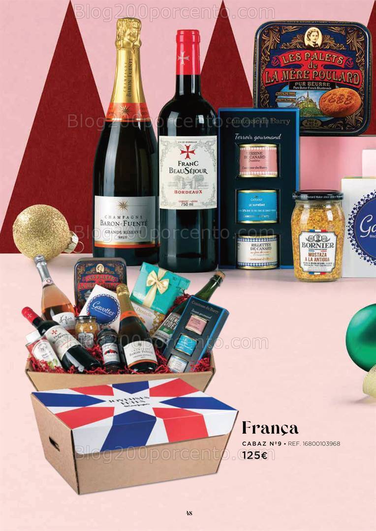 Antevisão Folheto EL CORTE INGLÉS Cabazes de Natal Promoções de 27 outubro a 24 dezembro