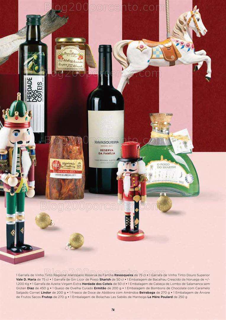 Antevisão Folheto EL CORTE INGLÉS Cabazes de Natal Promoções de 27 outubro a 24 dezembro