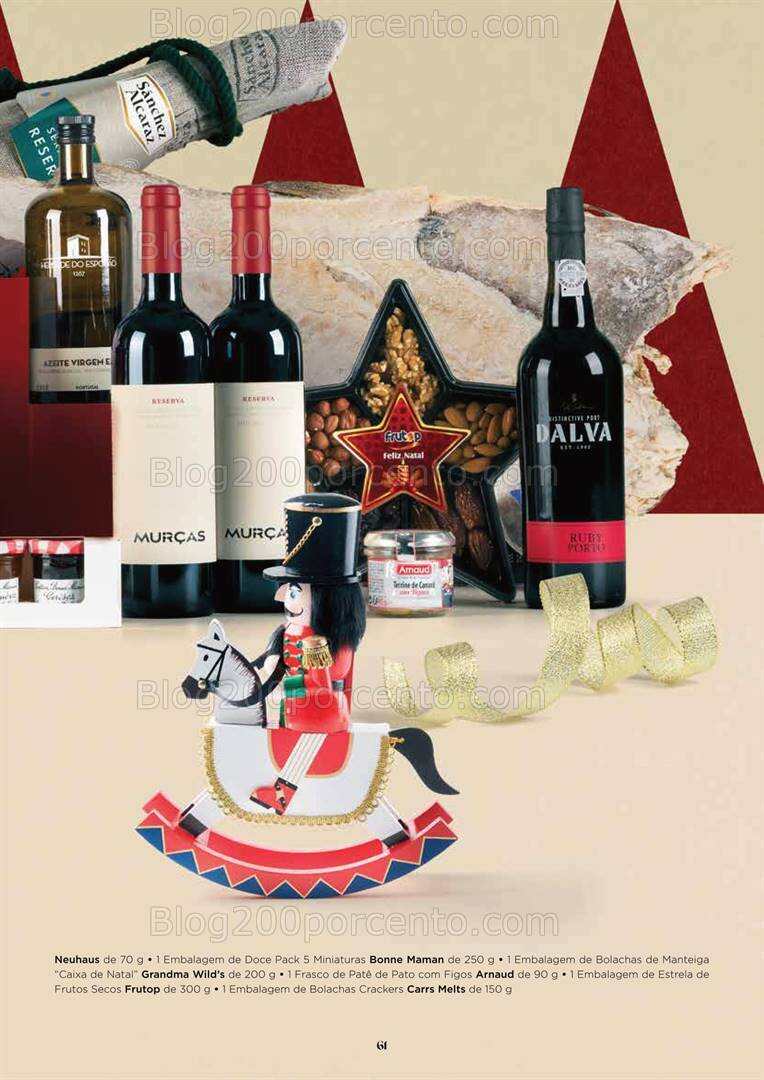 Antevisão Folheto EL CORTE INGLÉS Cabazes de Natal Promoções de 27 outubro a 24 dezembro