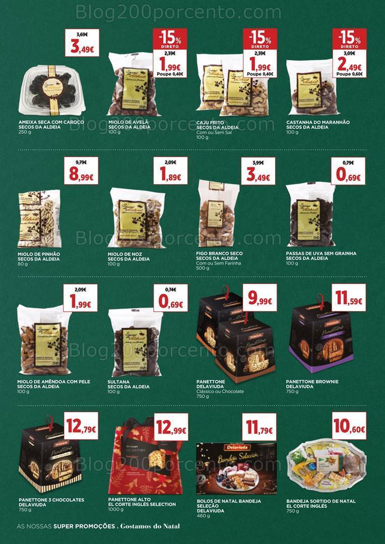 Antevisão Folheto EL CORTE INGLÉS Promoções de 8 a 24 dezembro