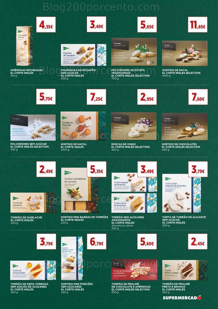 Antevisão Folheto EL CORTE INGLÉS Promoções de 8 a 24 dezembro