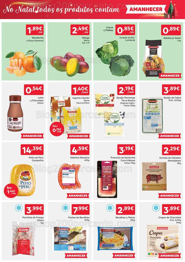 Antevisão Folheto AMANHECER Promoções de 5 a 11 dezembro