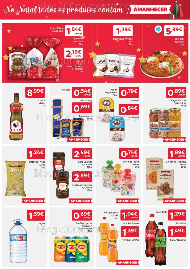 Antevisão Folheto AMANHECER Promoções de 5 a 11 dezembro