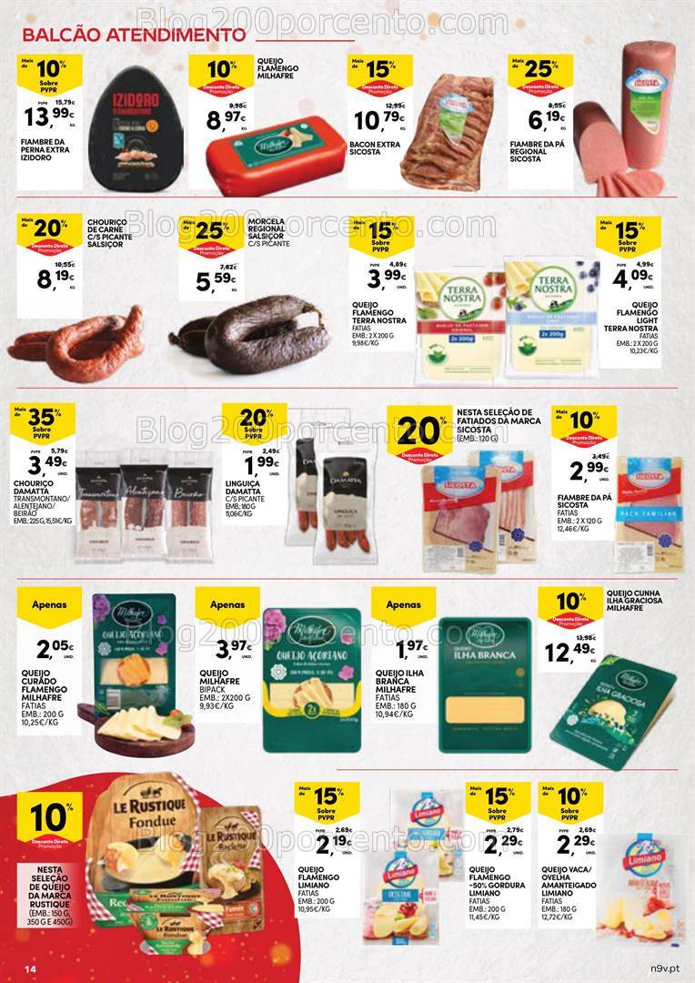 Antevisão Folheto CONTINENTE Natal Açores Promoções de 5 a 24 dezembro