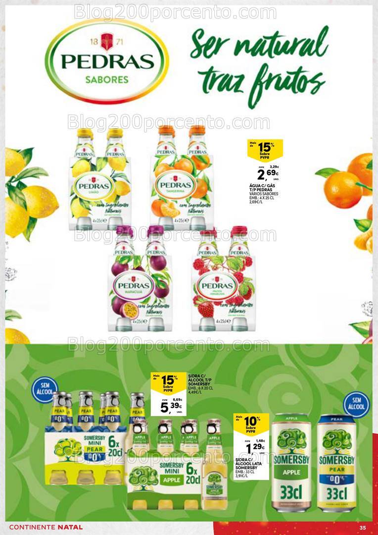 Antevisão Folheto CONTINENTE Natal Açores Promoções de 5 a 24 dezembro