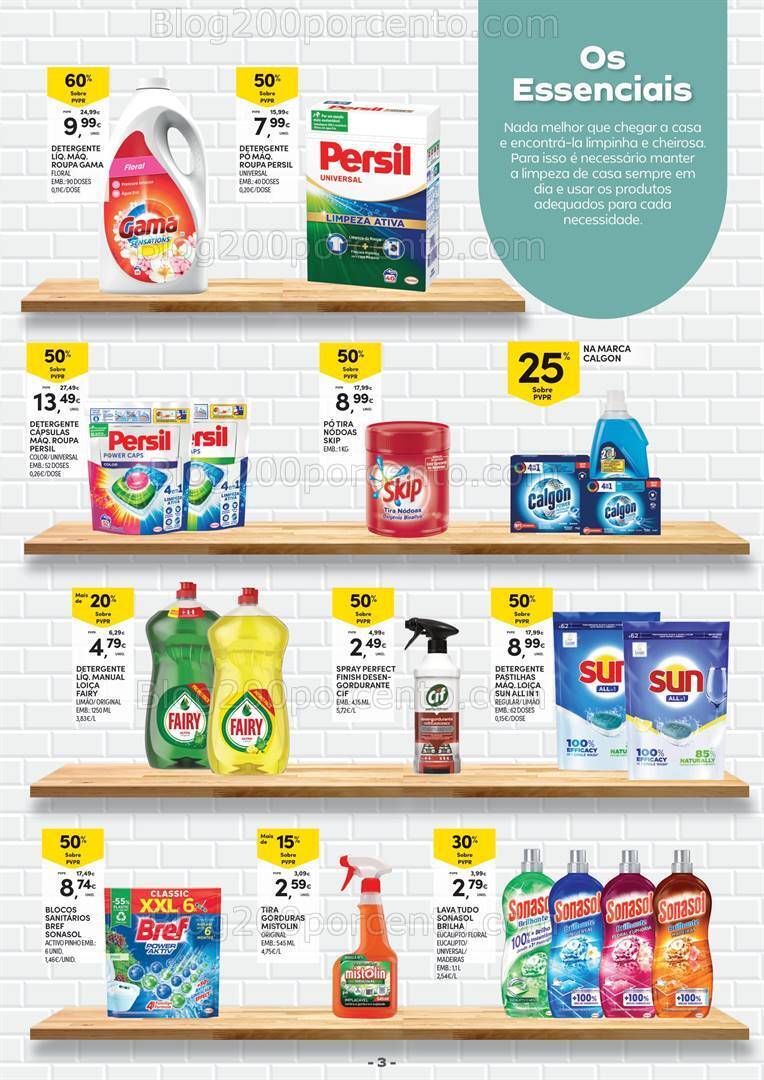 Antevisão Folheto CONTINENTE Açores Especial Limpeza - 20 fevereiro a 11 março