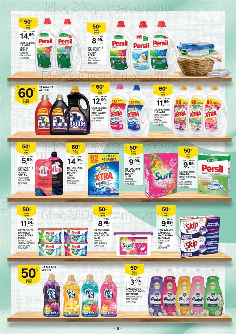 Antevisão Folheto CONTINENTE Açores Especial Limpeza - 20 fevereiro a 11 março