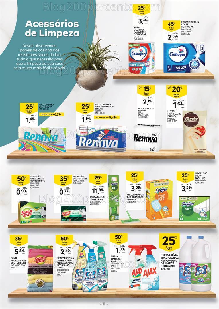 Antevisão Folheto CONTINENTE Açores Especial Limpeza - 20 fevereiro a 11 março