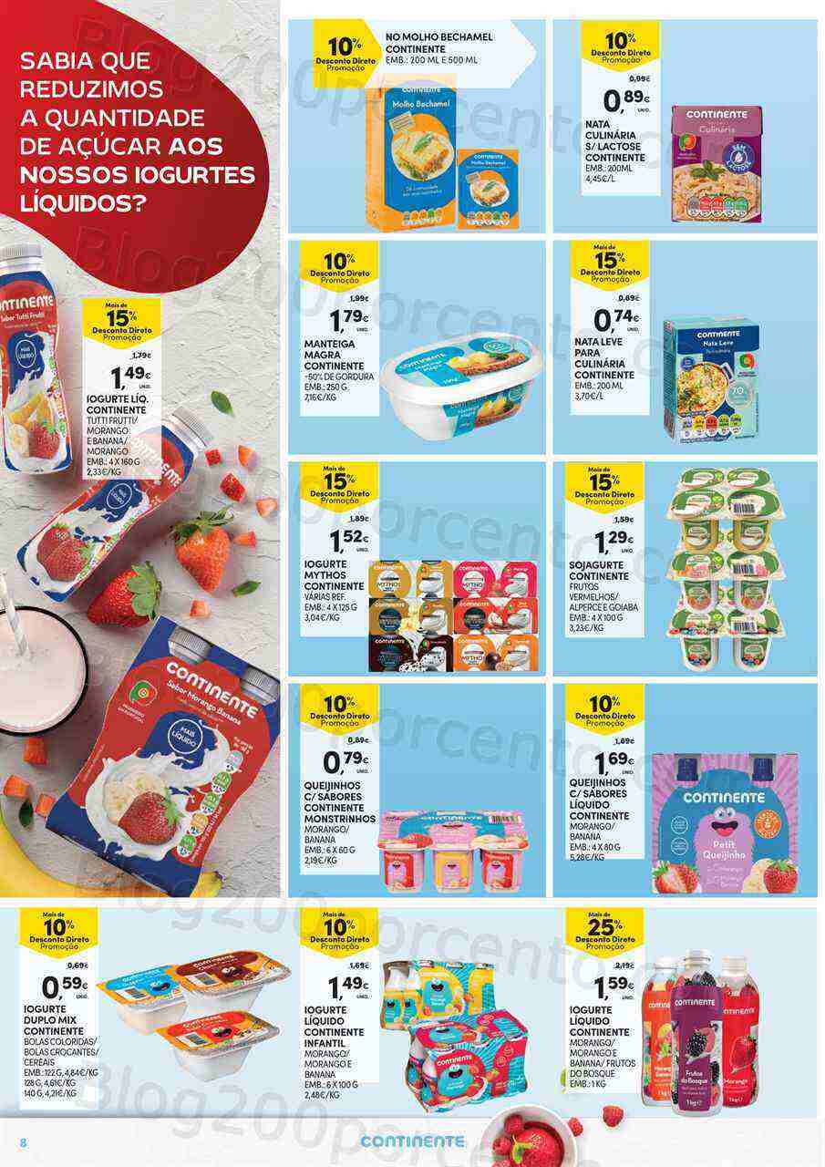 Antevisão Folheto CONTINENTE Açores Feira Marca Própria Promoções até 24 abril