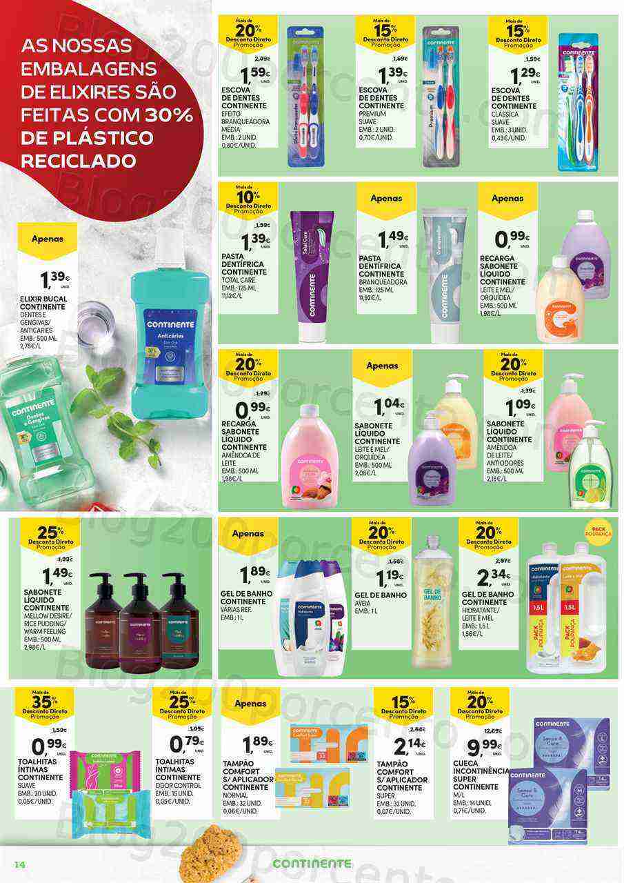 Antevisão Folheto CONTINENTE Açores Feira Marca Própria Promoções até 24 abril