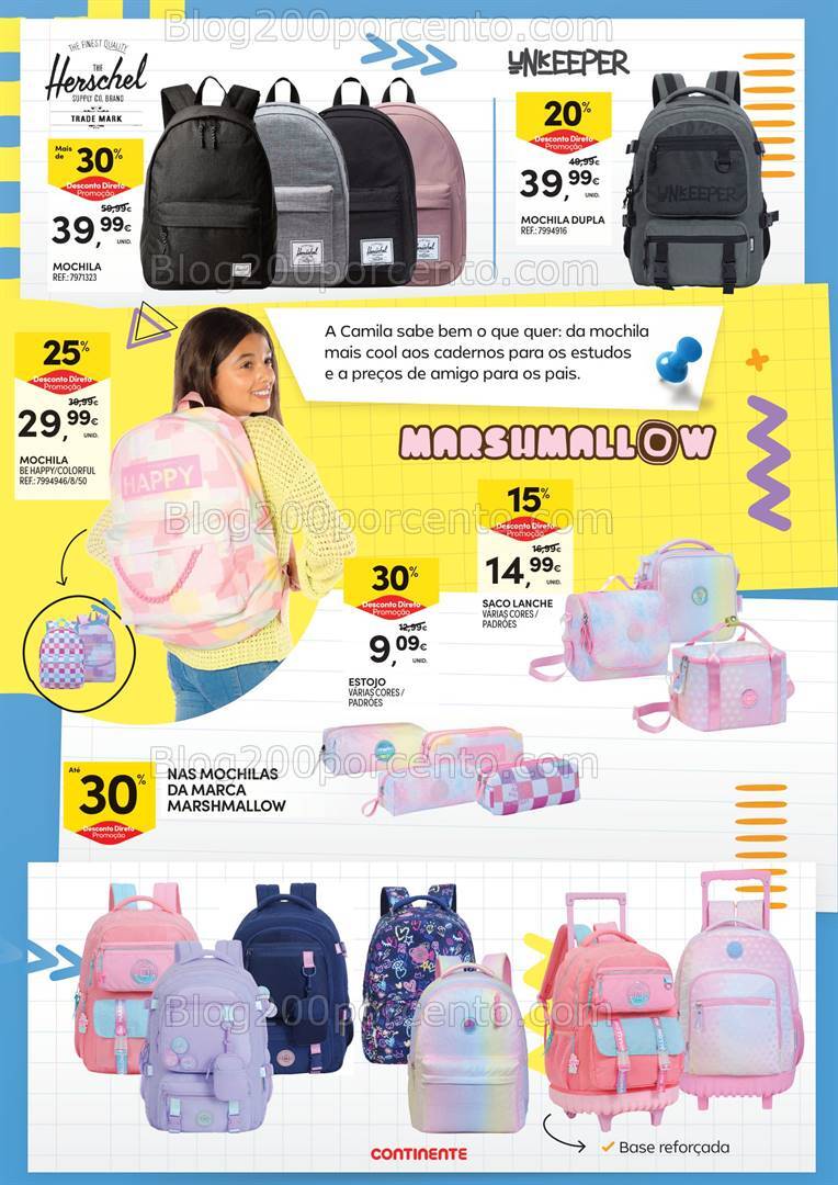 Antevisão Folheto CONTINENTE Açores Regresso às Aulas Promoções de 27 agosto a 23 setembro